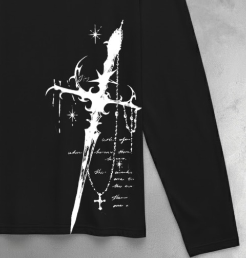 Koszulka z długim rękawem Sword